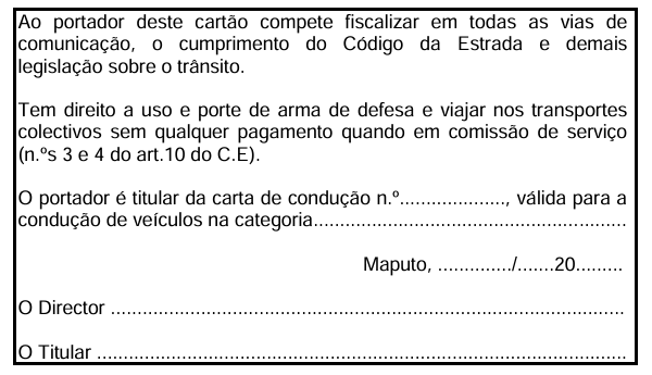 Cartão de Identificação